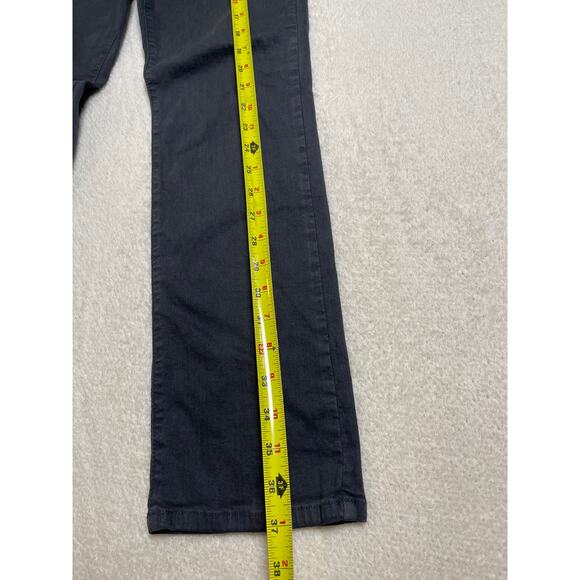 NYDJ Women's Straight Lift Tuck Casual Preppy Streetwear Dark Gray Jeans 2P - Picture 9 of 12